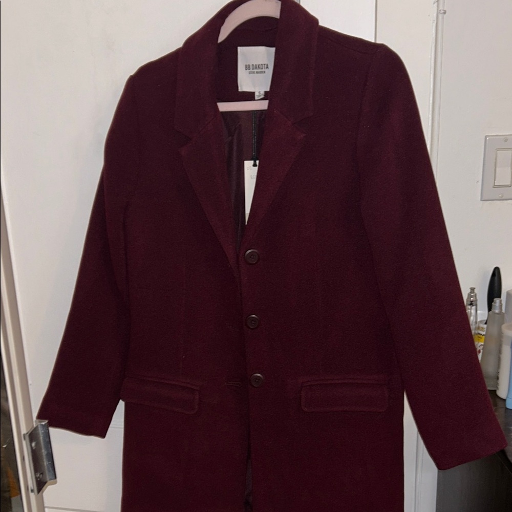 BB Dakota burgondy jacket